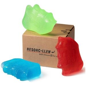 Green and Red Cleaning Gel Set for Dust Removal